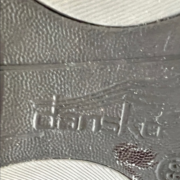 Dansko Helen Black Walking Sneakers EU 39 US 8.5-9 Suede Mesh Comfort Shoes - Picture 8 of 9